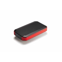 タカチ電機工業 WH型 防水ハンドヘルドケース ブラック/レッド WH145ー33ーNーBR 1個（直送品）