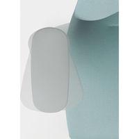 オカムラ スフィア EXハイ ハンガー無 可動肘 ウレタンキャスター 張地リネット 灰×ブルー CT4EFE FRU0 1脚（直送品）