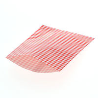 シモジマ HEIKO 平袋 柄小袋 ストレートタイプ 18才 ギンガムミニ 赤 006538213 1セット(200枚×10袋 合計2000枚)