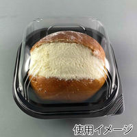 スミ 【ケース販売】食品容器 ユニコン LS-角120ドーム B 004440254　1ケース(100枚入×10袋 合計1000枚)（直送品）