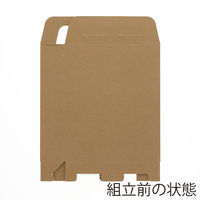 シモジマ 【ケース販売】HEIKO 箱 クラフトギフトBOX バッグM 006897925 1ケース(10枚入×10袋 合計100枚)（直送品）