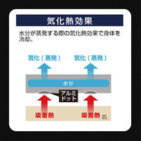 ブレイン BR-609 冷感クールドットTシャツ LL BR-609 LL 1枚（直送品）