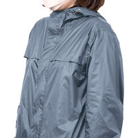 Makku（マック） くるっとパックレインコート ブルーグレー Mサイズ　AS-7670　1着（直送品）