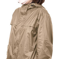 Makku（マック） くるっとパックレインコート グレージュ　Lサイズ　AS-7670　1着（直送品）