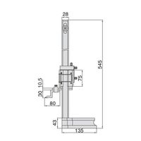 INSIZE インサイズ 標準型ハイトゲージ 1250-300J 1台（直送品）