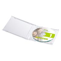 サンワサプライ Blu-ray・DVD・CDケース(2枚収納タイプ・5枚セット) FCD-22CLN2 1個