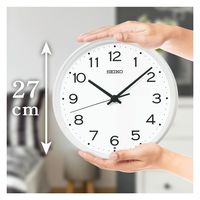 セイコータイムクリエーション 電波掛時計 KX268W 1個