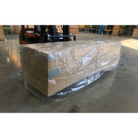 紅中 角型養生シート(PE) Qboid-sheet 3×6尺・高さ1.25m用 透明 1袋(20枚入)（直送品）