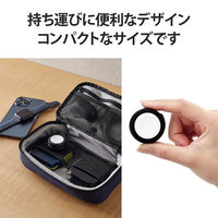 Apple Watch 充電器 ケーブル USB Type-C 巻取タイプ ブラック MPA-AWMCQBK エレコム 1個（直送品）