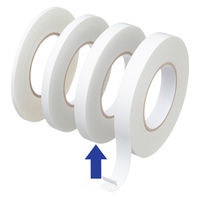 現場のチカラ エコノミータイプ 一般用両面テープ 簡易包装 幅15mm×長さ50m アスクル 1セット（120巻入）  オリジナル