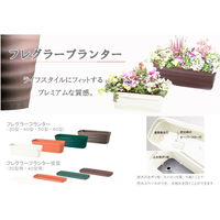 大和プラスチック フレグラープランター 40型 ダークブラウン 4.0L