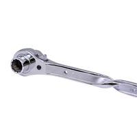 丸政 ツイスト総磨き鳶仕様ラチェット RMT-17x21N-BT-SV 1個（直送品）