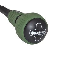 絶縁ミリタリーカラードライバー ミリタリーグリーン 先端(#)No.2×軸長150mm NO.MA7900+2X150 1セット(2個)（直送品）