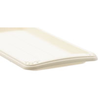 アップルウェアークイーンプレート 350型 ホワイト 345×172mm プランター用受皿