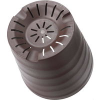 【園芸用品】アップルウェアークラフトポット 35型 ダークブラウン 17L 350mmΦ×340mm 鉢 ガーデニング