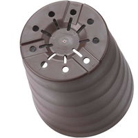 アップルウェアークラフトポット 24型 ダークブラウン 6L 240mmΦ×260mm 鉢