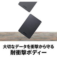 バッファロー USB3.1(Gen.1)対応 耐衝撃ポータブルHDD 5TB ブラック HD-PGF5.0U3-GBKA 5台（直送品）