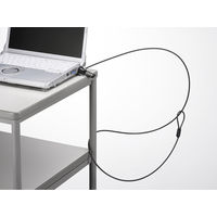 バッファロー ダイヤル式ワイヤーロック BSL07D 5台（直送品）