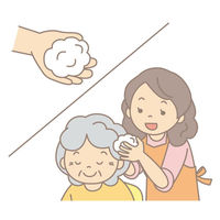 ハビナース お湯のいらない泡シャンプー200ml ドライシャンプー ピジョン 介護 医療 在宅介護 防災 5本