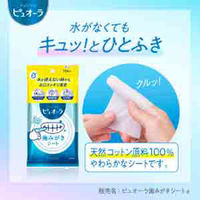 【口腔ケアウェットシート】 ピュオーラ 歯みがきシート クリーンミント 1セット（15枚入×3個） 花王 口臭予防