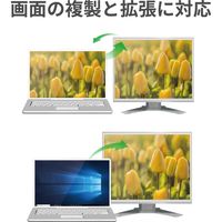 エレコム 変換ケーブル/Type-C-HDMI/1.0m/ブラック CAC-CHDMI10BK 5個（直送品）