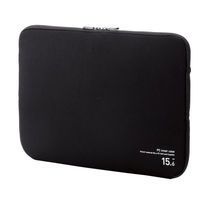 エレコム PC用インナーバッグ ネオプレン 15.6インチ ブラック BM-IBNP15BK 1個（わけあり品）