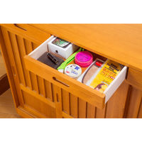 ファミリー・ライフ シューズボックス 天然木和風引き戸 3枚扉 幅1150×奥行380×高さ950mm 04144 1台（直送品）