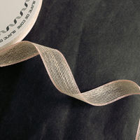 小西リボン リネンラインリボン 12mm巾×20m巻 ピンク KR3760-12-51 1セット(3巻/1セット)（直送品）