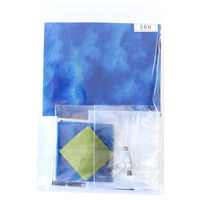 (Olympus Thred) はじめてのつまみ細工 キット クレマチスのブローチ H6×W6×D2cm OLY-TZ4A（直送品）