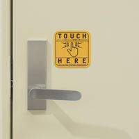 ネオスター 「現場のチカラ」静電気除去マグネット 100×100mm NS-JSM100-AS 1セット（2枚入）  オリジナル