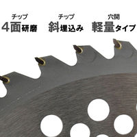 ビッグマン 草刈チップソー 5P 255×40 GKT-04 1セット(5枚)（直送品）