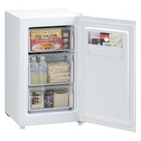 【軒先渡し】ハイアール 82L　前開き式冷凍庫　直冷式 JF-NU82B 1台（直送品）