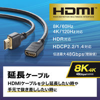 サンワサプライ HDMI延長ケーブル 1m KM-HD20-UEN10 1本