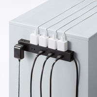 延長コード 電源タップ 5m 2P（ピン） 10個口 マグネット ブラック TAP-2210-5BK サンワサプライ 1個