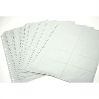 コクヨ　名刺ホルダー　替紙ヨコ入れ　メイー398　1セット（50枚：10枚入×5）