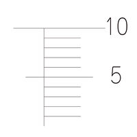 金鵄製作所 計量カップ10ml 調剤用 ノーマルキャップにセット可 未滅菌 CUP1020 1セット（100個：20個入×5）