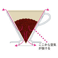 HARIO（ハリオ） コーヒーフィルター V60用ペーパーフィルター02M 1～4杯用 VCF-02-100M コーヒー 500枚