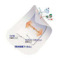 白十字 FC防水ワンタッチパッド M お徳用 1セット（80枚：16枚入×5）