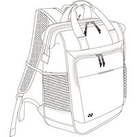 トンボ ヨネックス×キラク レインカバー付きリュック CY950 ブラック 5個