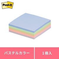 スリーエム(3M) ポストイット ふせん 付箋 カラーキューブ 75mm×75mm パステルカラー 5パック CP-33SE