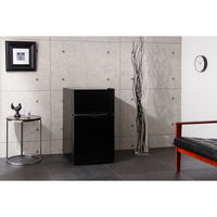 【軒先渡し】ジェネレーションパス シンプラス 2ドア冷蔵庫87L ブラック SP-87L2-BK 1個（直送品）