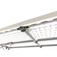 【軒先渡し】ビーカム 天板が強化プラスチックの折りたたみ作業テーブル OST-150 1台（直送品）