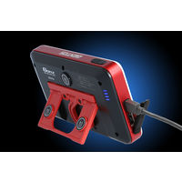 投光器 Ganz LED コンパクト投光器 調光 調色 USB充電式 1200ルーメン 実用点灯8時間 耐塵耐水 1個 ジェントス