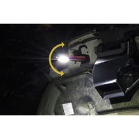 ワークライト Ganz LED 作業灯 ハンディタイプ USB充電式 700ルーメン 実用点灯3時間 耐塵 耐水 1個 ジェントス