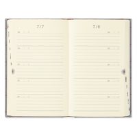 ミドリ 日記　５年連用　扉　京織 12906006 4冊（直送品）