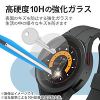 Galaxy Watch5 Pro 保護 ガラスフィルム 高透明 SW-SA223FLGG エレコム 1個（直送品）
