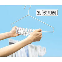 小久保工業所 洗濯物が一度に外せるピンチハンガー 10ピンチ付 4956810238545 1セット(1個×50)