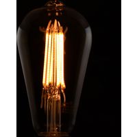 オーム電機 LEDゴールド球 6W E26 LL色 06-3895 1個