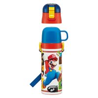 スケーター SKDC4 2WAYステンレスボトル 470ml スーパーマリオ 23 622380-SKDC4 1個（直送品）