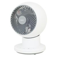 YAMAZEN 15cm サーキュレーター 上下・左右首振り リモコン式 お手入れ簡単 全分解 YAR-AFKW15(WH) 1台